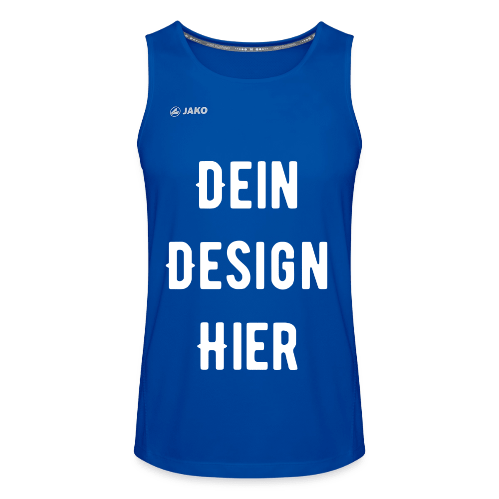 JAKO Männer Tanktop Run 2.0 - Royalblau