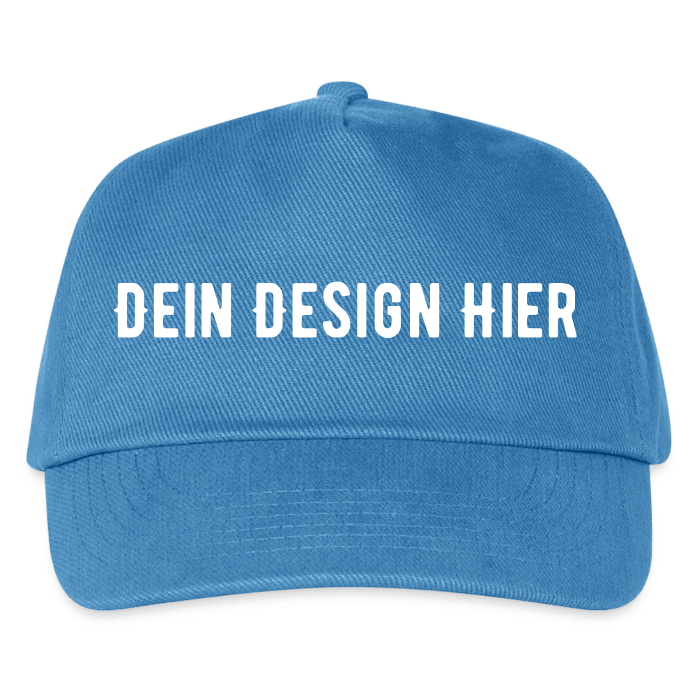 Kinder Basecap - Pfauenblau