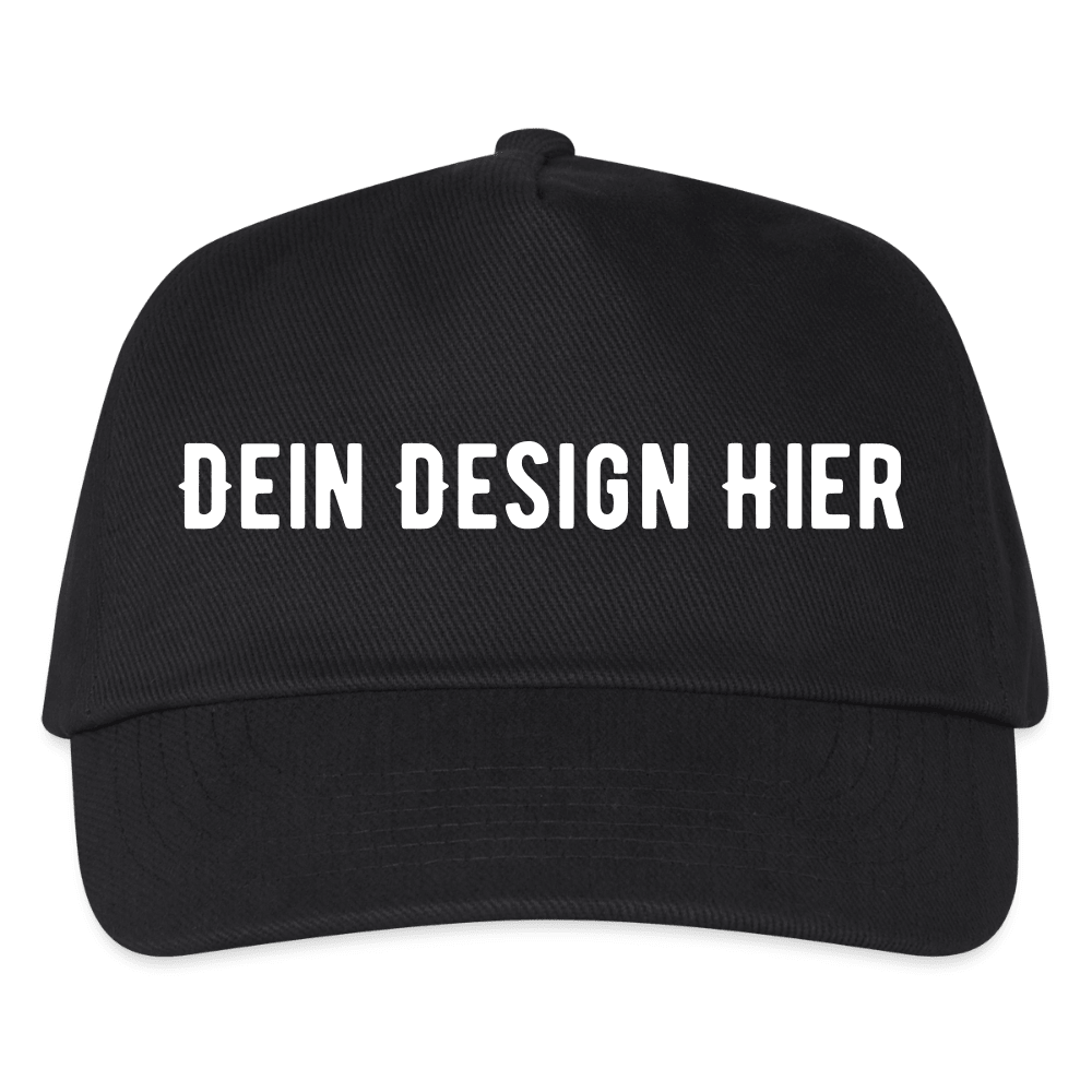 Kinder Basecap - Schwarz