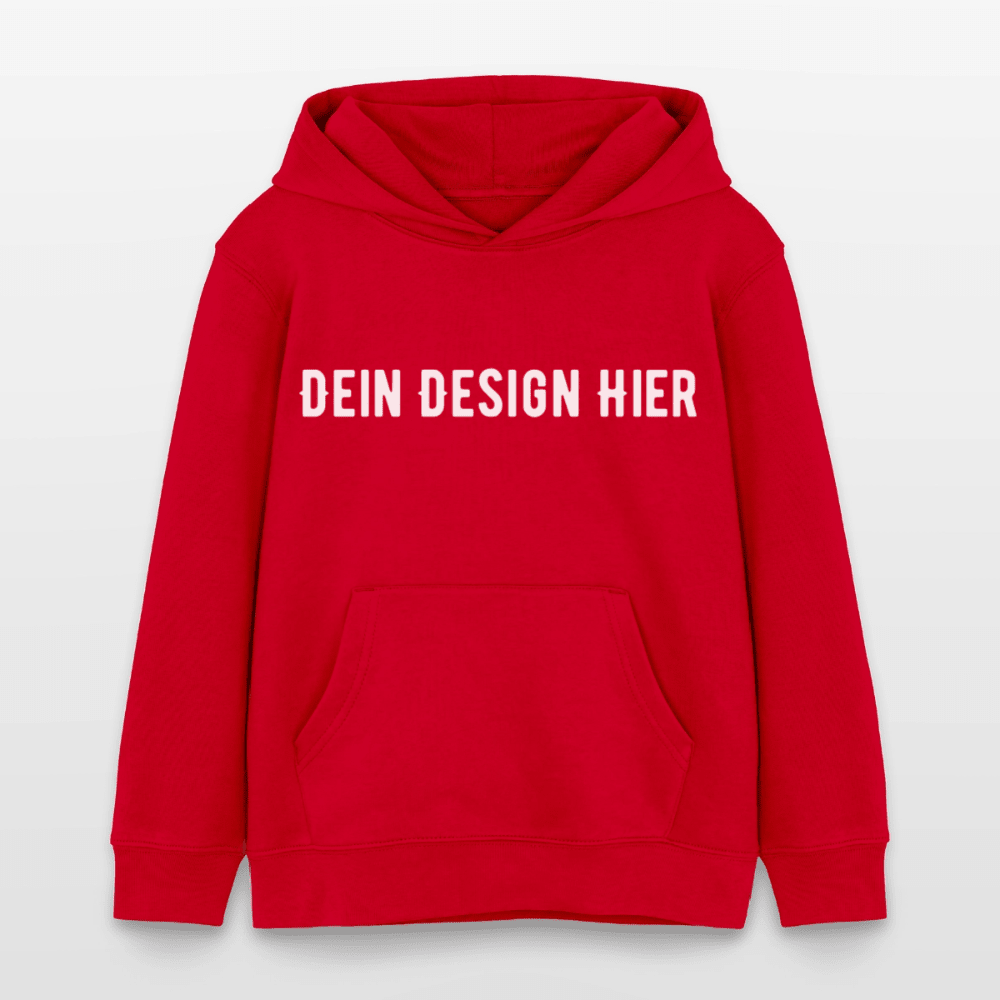 Kinder Bio-Hoodie Mini Cruiser - Rot