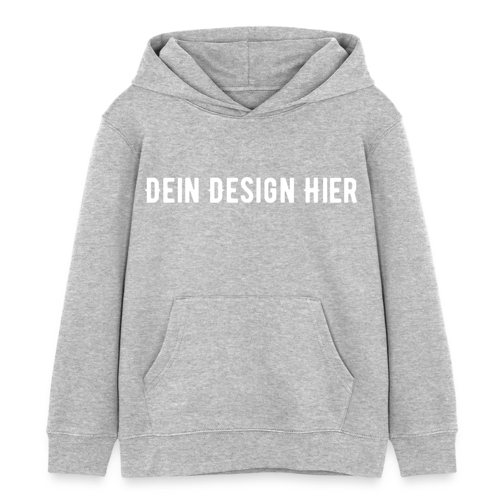 Kinder Bio-Hoodie Mini Cruiser - Grau meliert