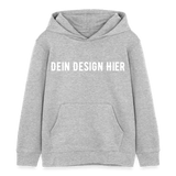 Kinder Bio-Hoodie Mini Cruiser - Grau meliert