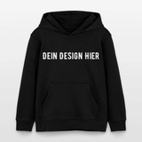 Kinder Bio-Hoodie Mini Cruiser - Schwarz
