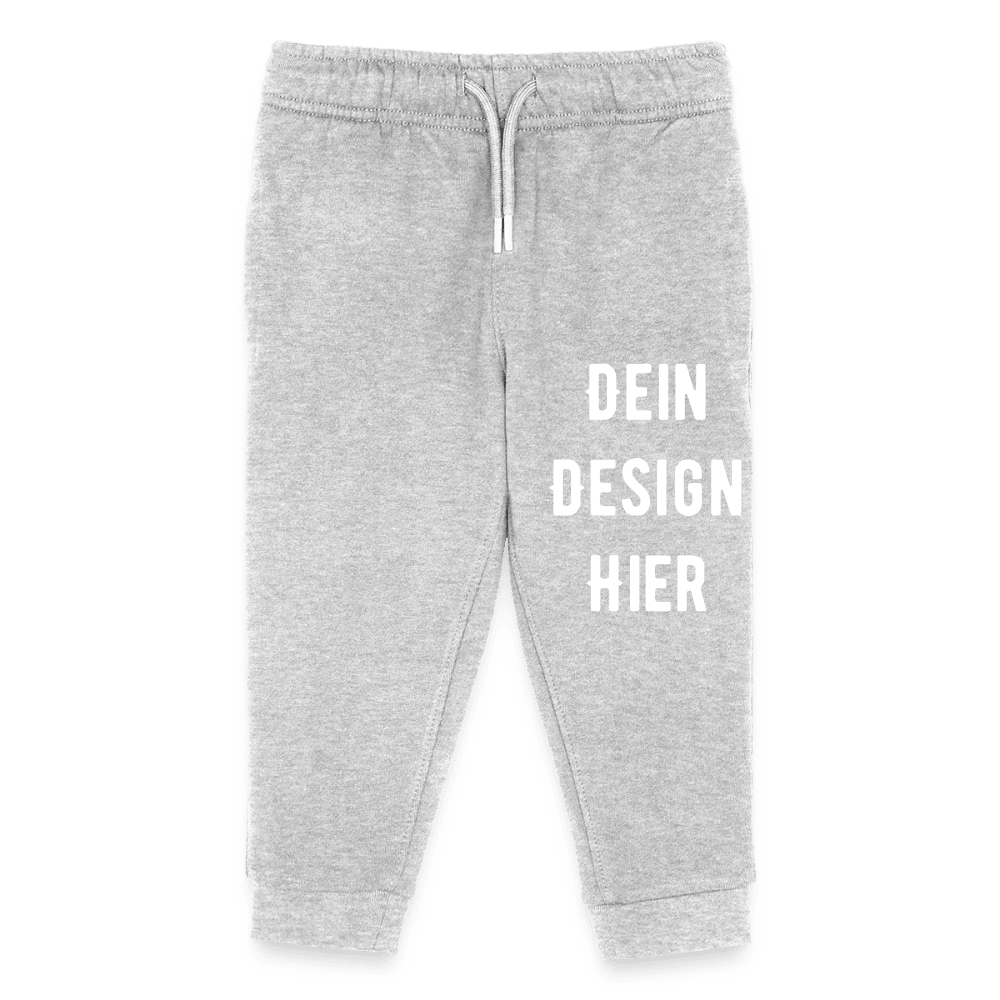 Kinder Bio Jogginghose - Grau meliert