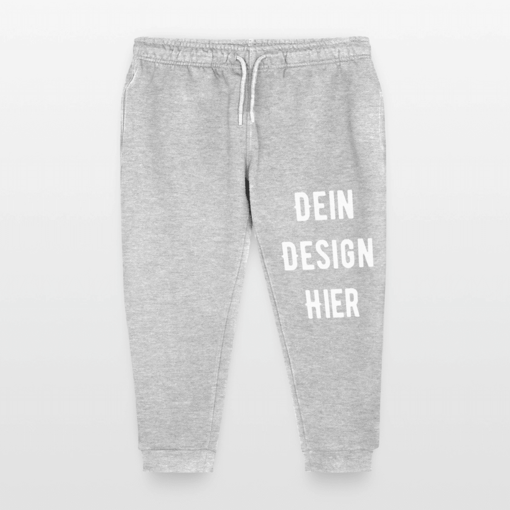 Kinder Bio Jogginghose - Grau meliert