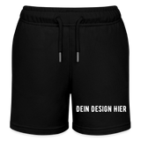 Kinder Bio-Joggingshorts - Schwarz