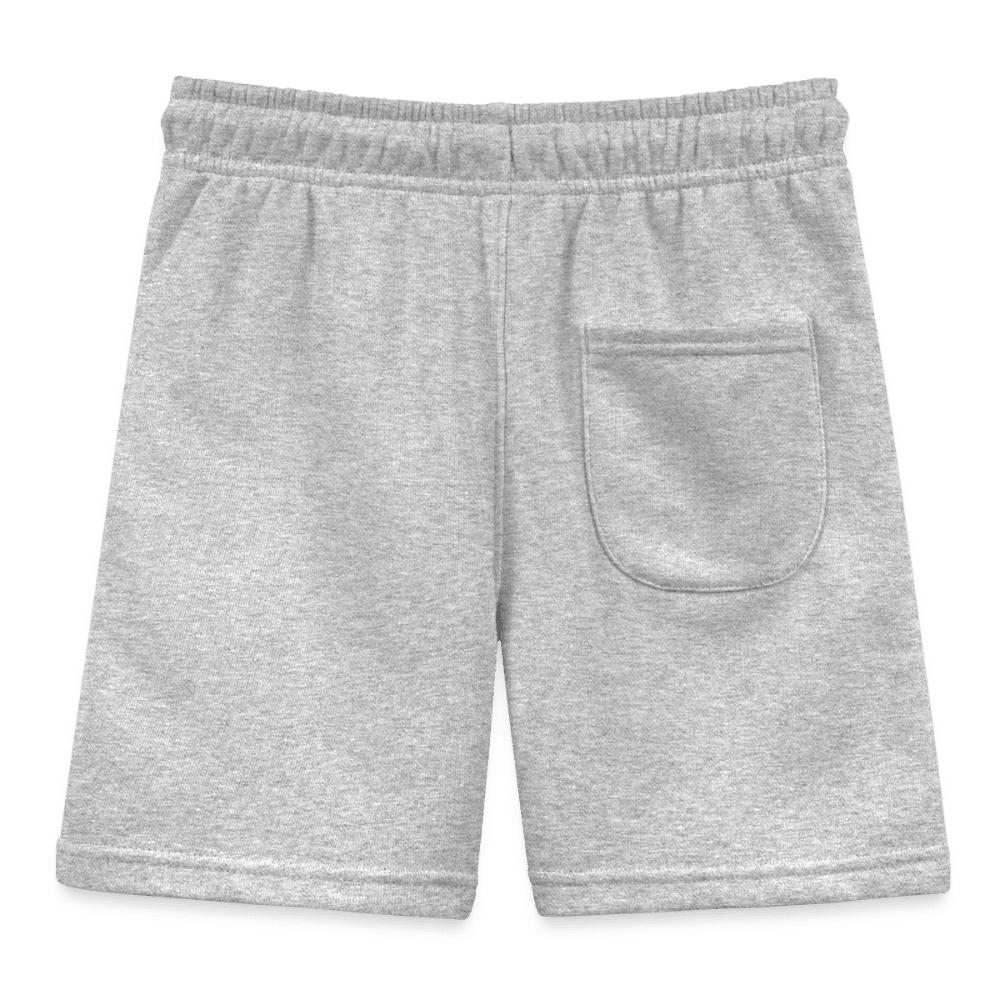 Kinder Bio-Joggingshorts - Grau meliert