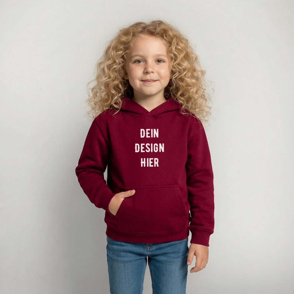 Kinder Hoodie - Bordeaux