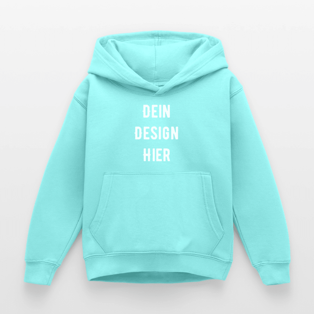 Kinder Hoodie - Pfefferminze