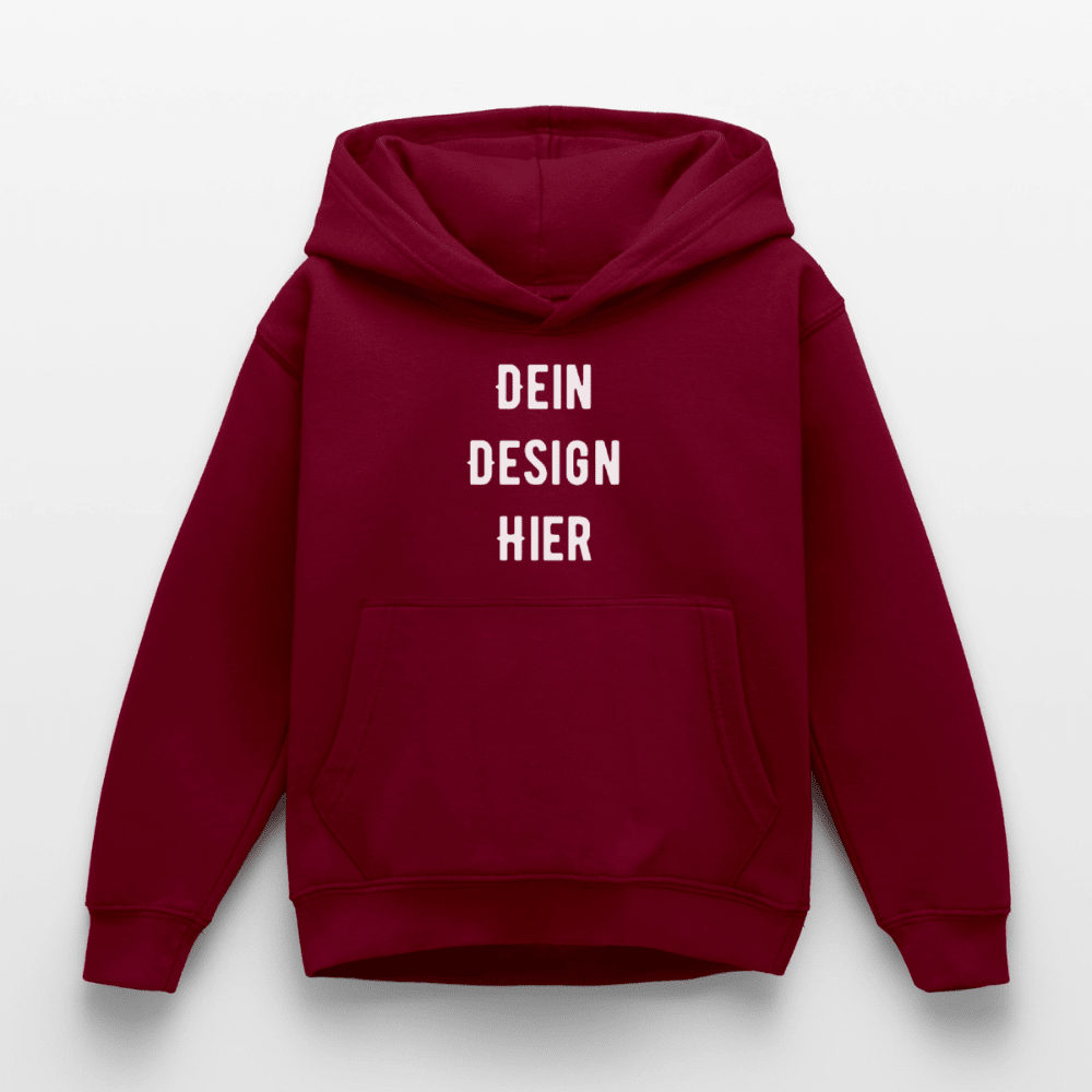 Kinder Hoodie - Bordeaux