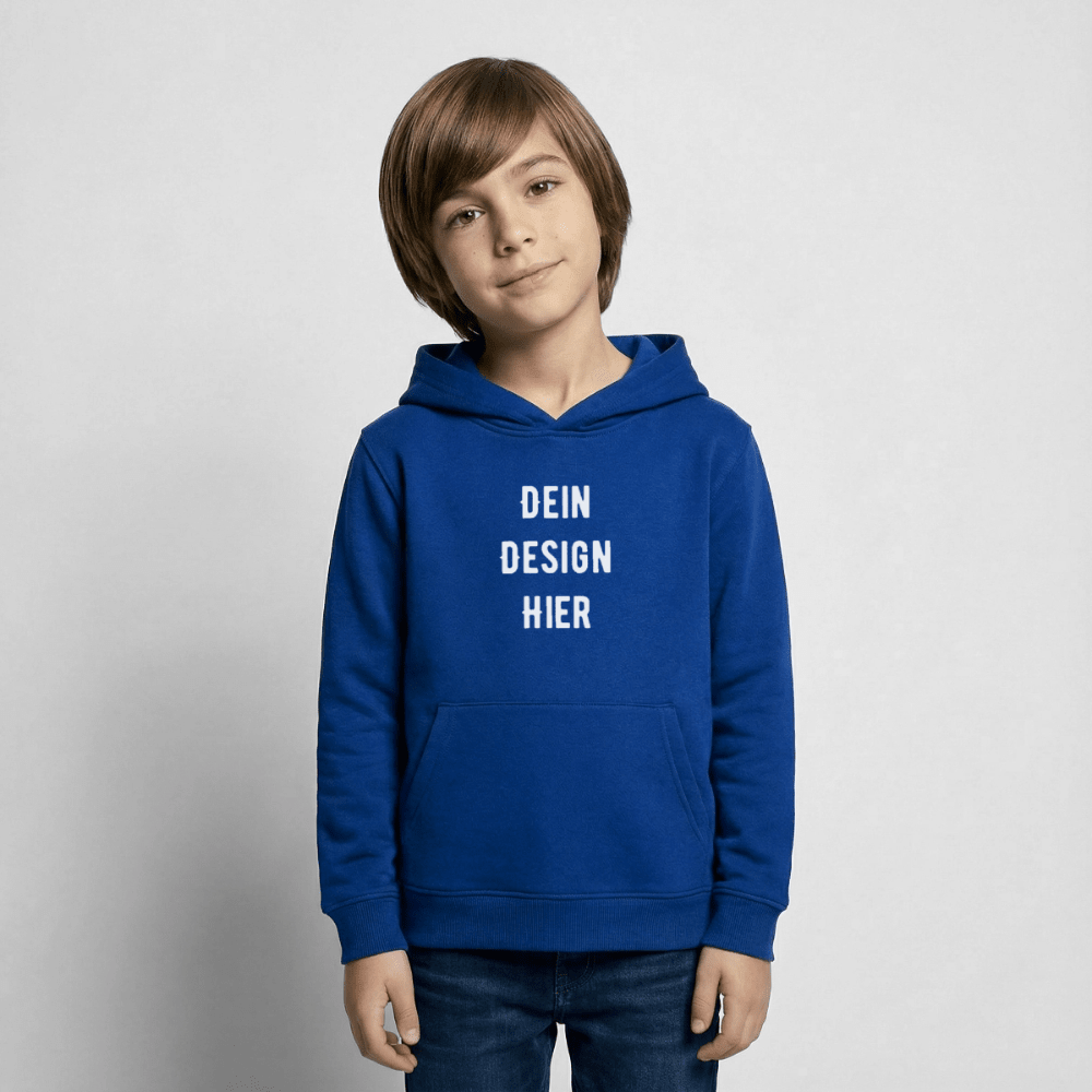 Kinder Hoodie - Royalblau