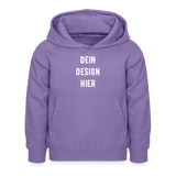 Kinder Hoodie - Lavendel
