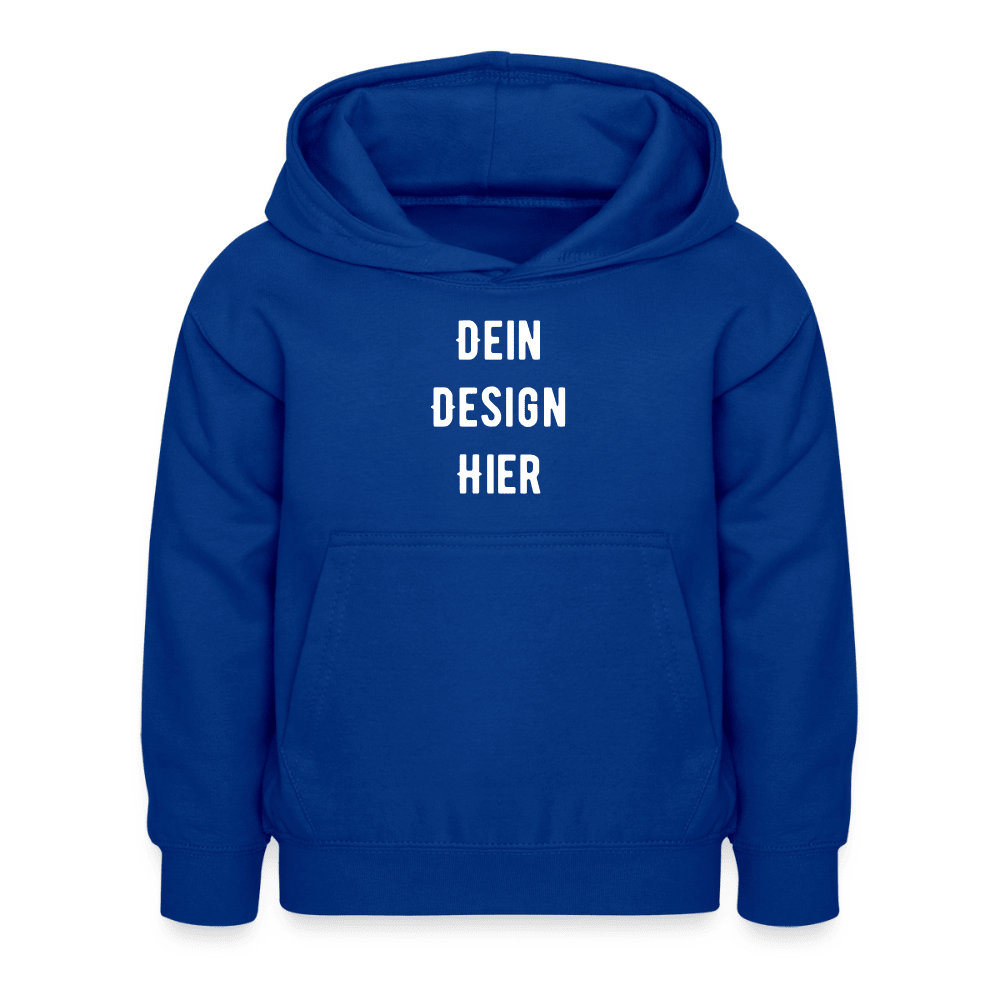 Kinder Hoodie - Royalblau