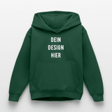 Kinder Hoodie - Flaschengrün