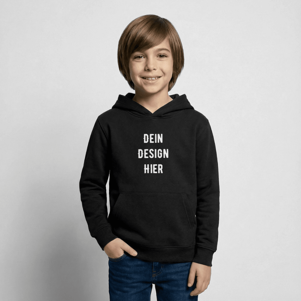 Kinder Hoodie - Schwarz