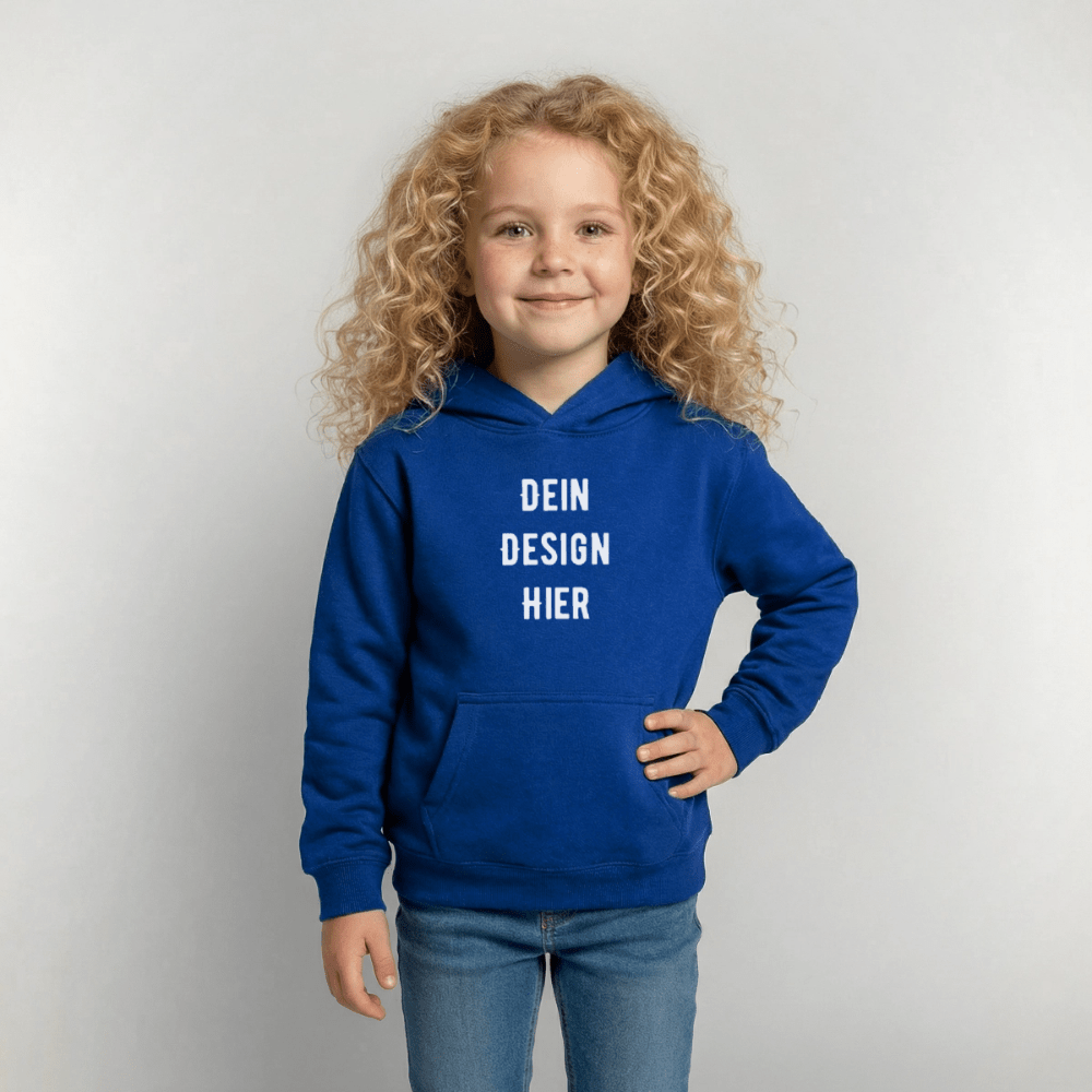 Kinder Hoodie - Royalblau