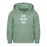 Kinder Hoodie - Graugrün