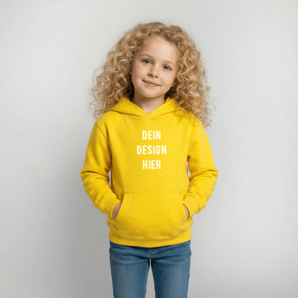 Kinder Hoodie - Gelb