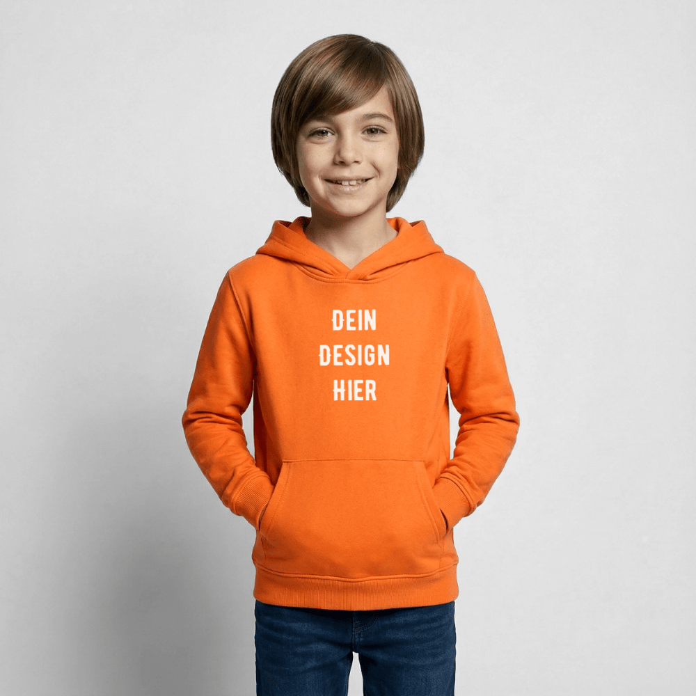 Kinder Hoodie - Orange
