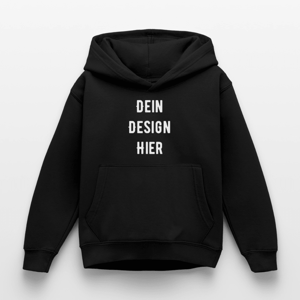 Kinder Hoodie - Schwarz