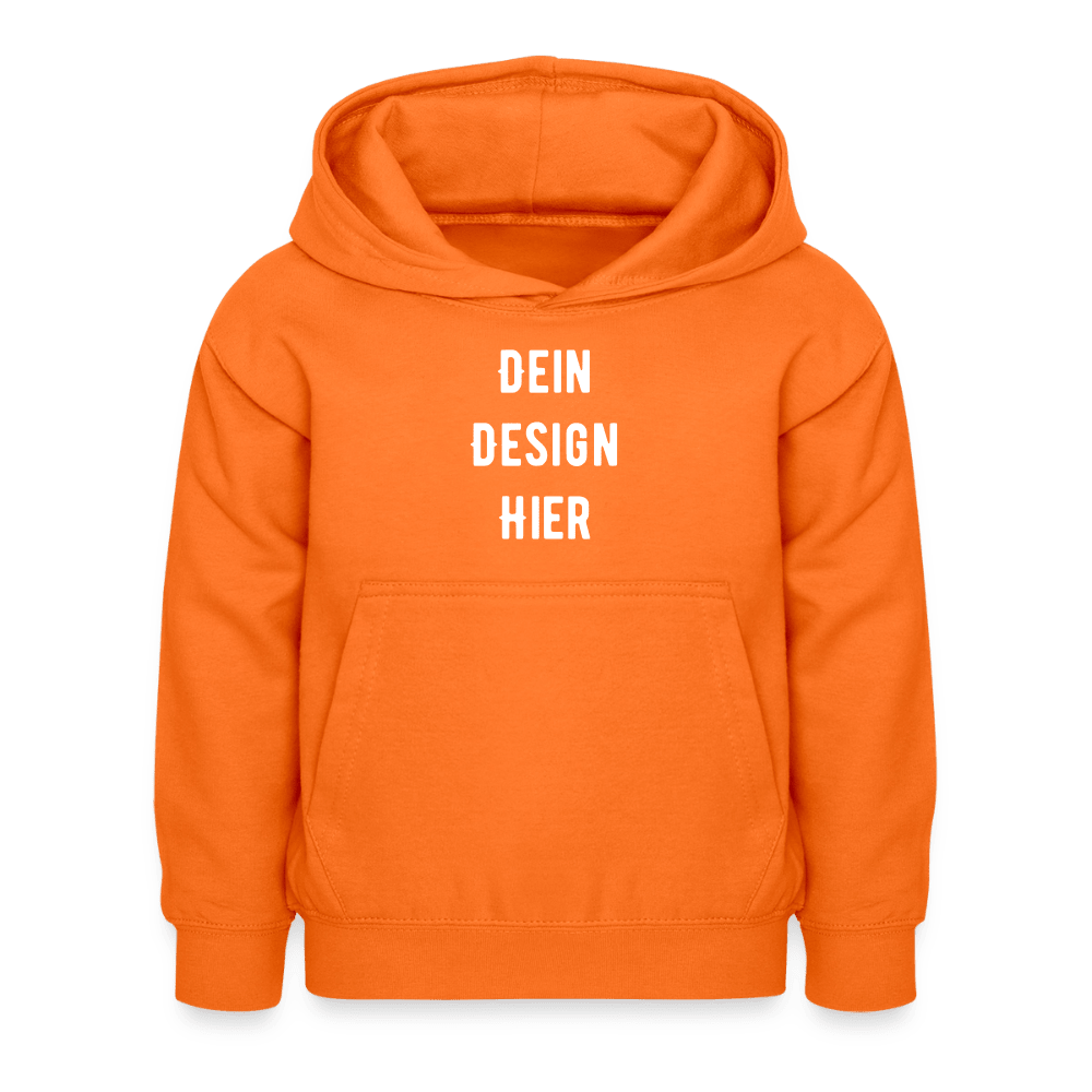 Kinder Hoodie - Orange