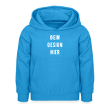 Kinder Hoodie - Meeresblau