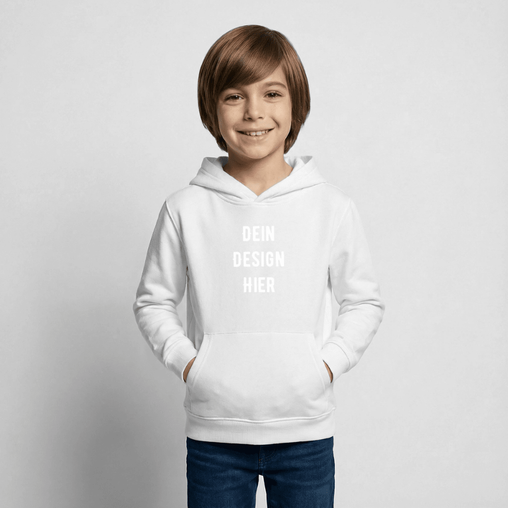 Kinder Hoodie - Weiß