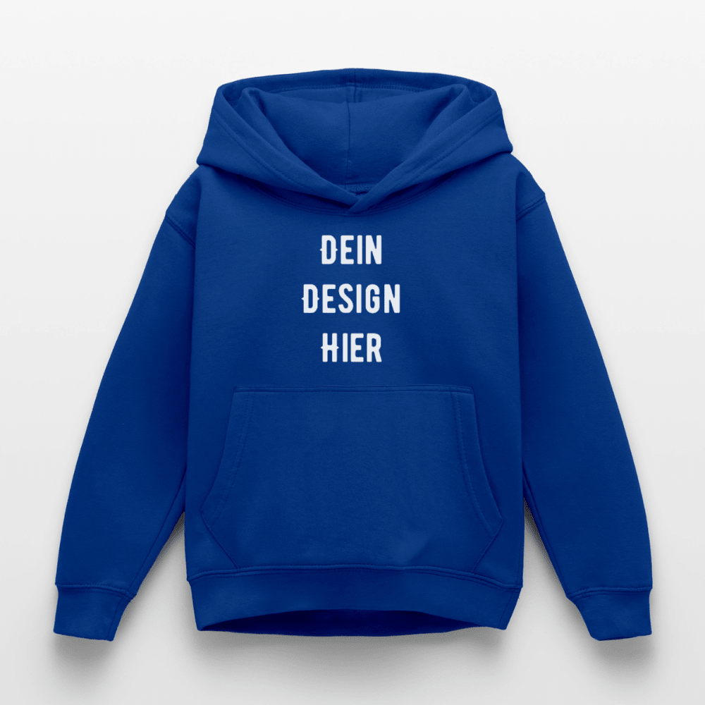 Kinder Hoodie - Royalblau