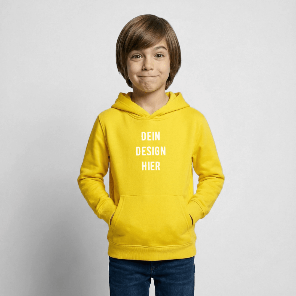 Kinder Hoodie - Gelb