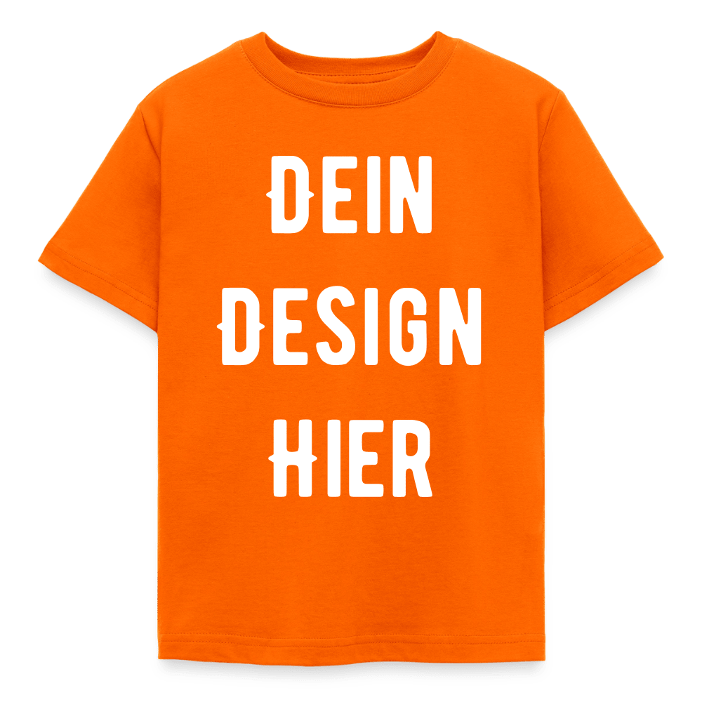 Kinder T-Shirt - Orange