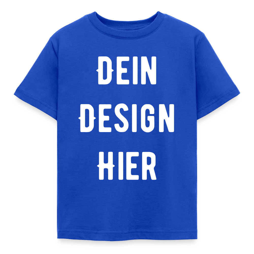 Kinder T-Shirt - Royalblau
