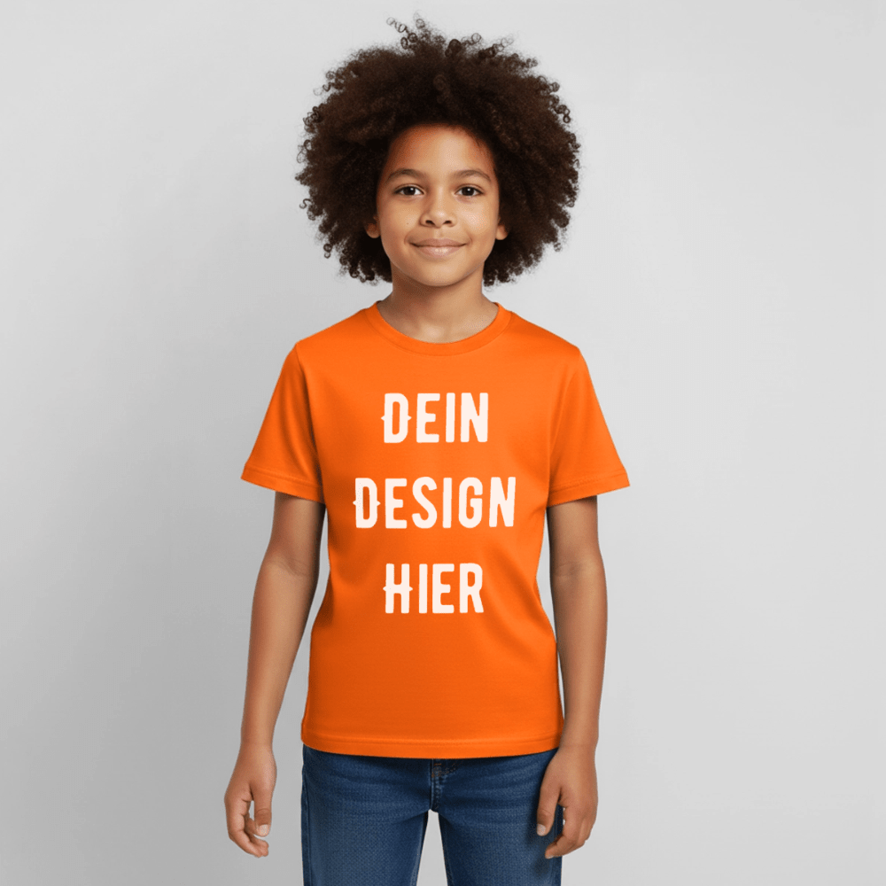 Kinder T-Shirt - Orange