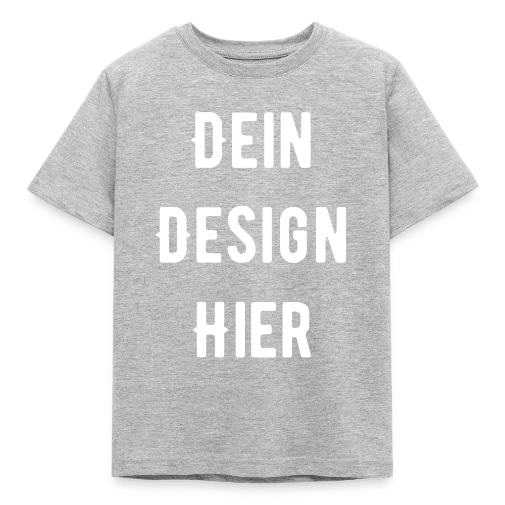 Kinder T-Shirt - Grau meliert