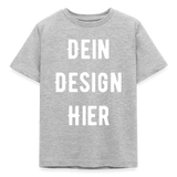 Kinder T-Shirt - Grau meliert