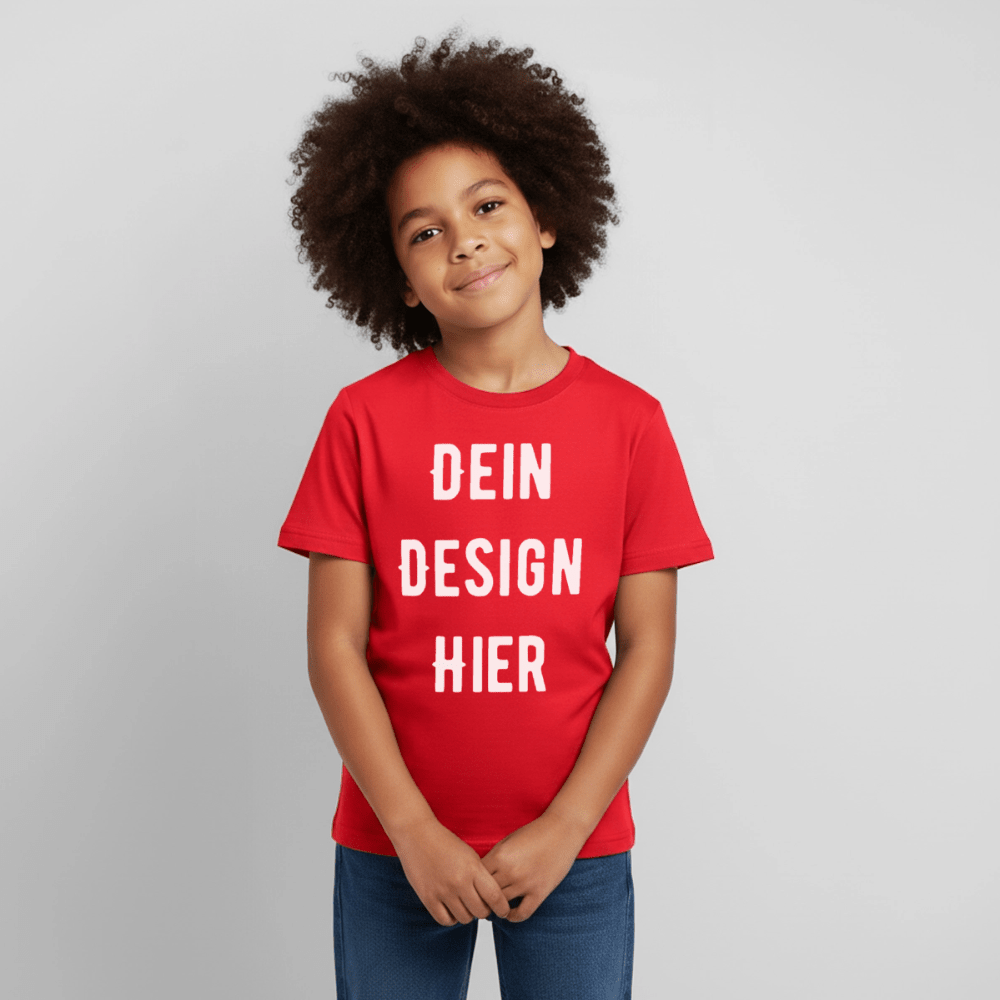 Kinder T-Shirt - Rot