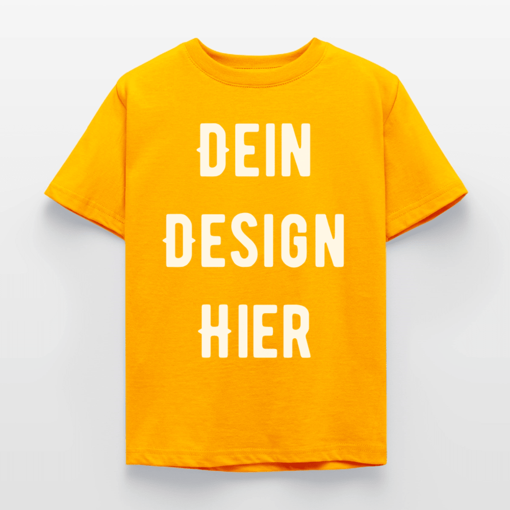 Kinder T-Shirt - Gold