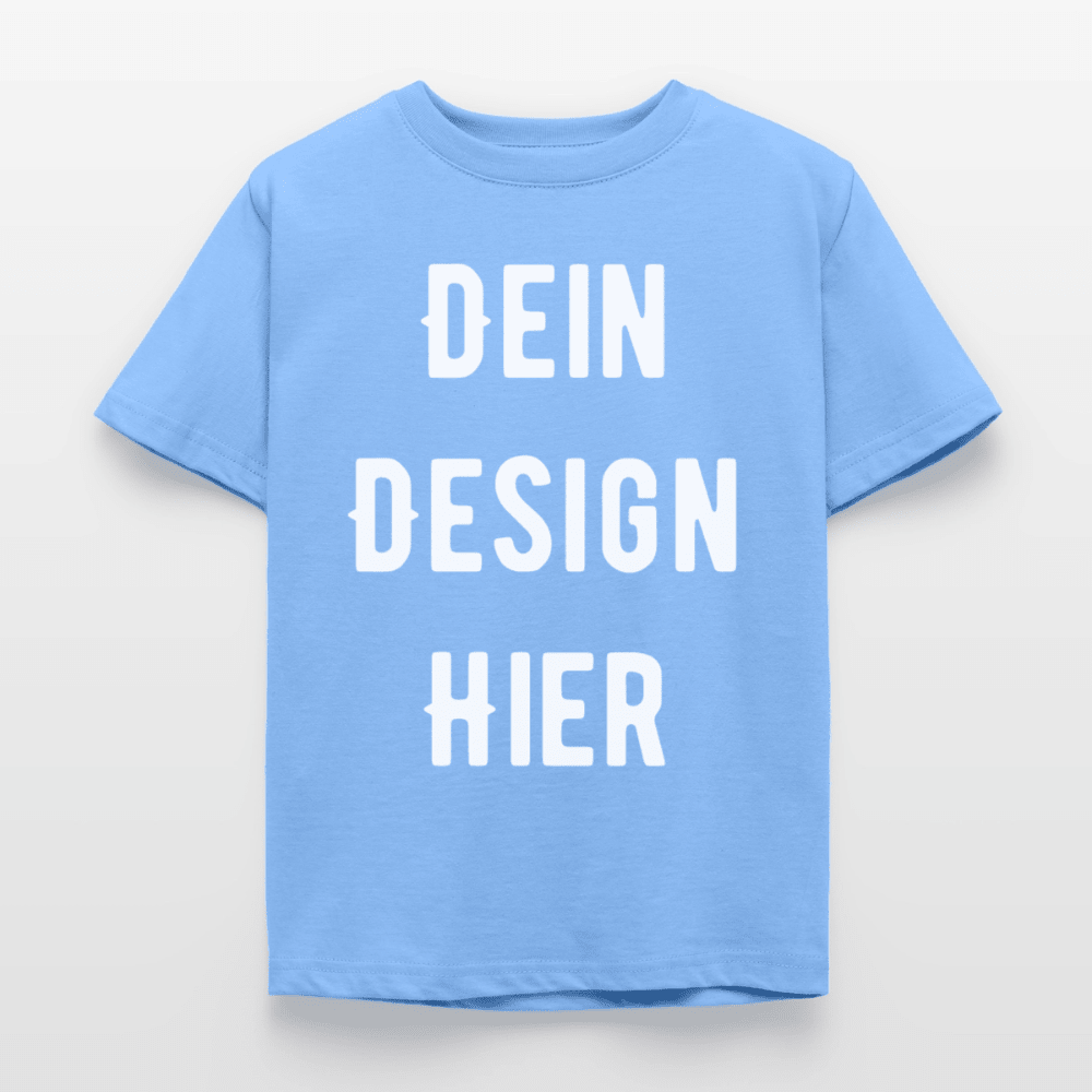 Kinder T-Shirt - Himmelblau