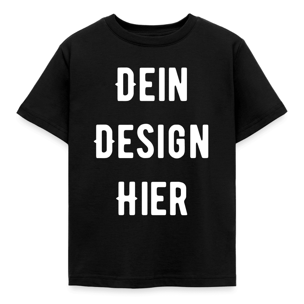 Kinder T-Shirt - Schwarz