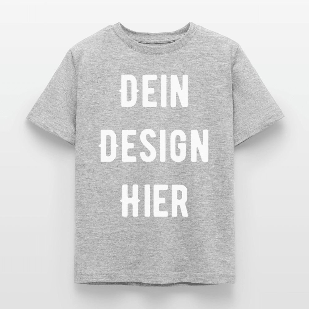 Kinder T-Shirt - Grau meliert