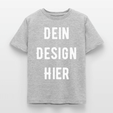 Kinder T-Shirt - Grau meliert