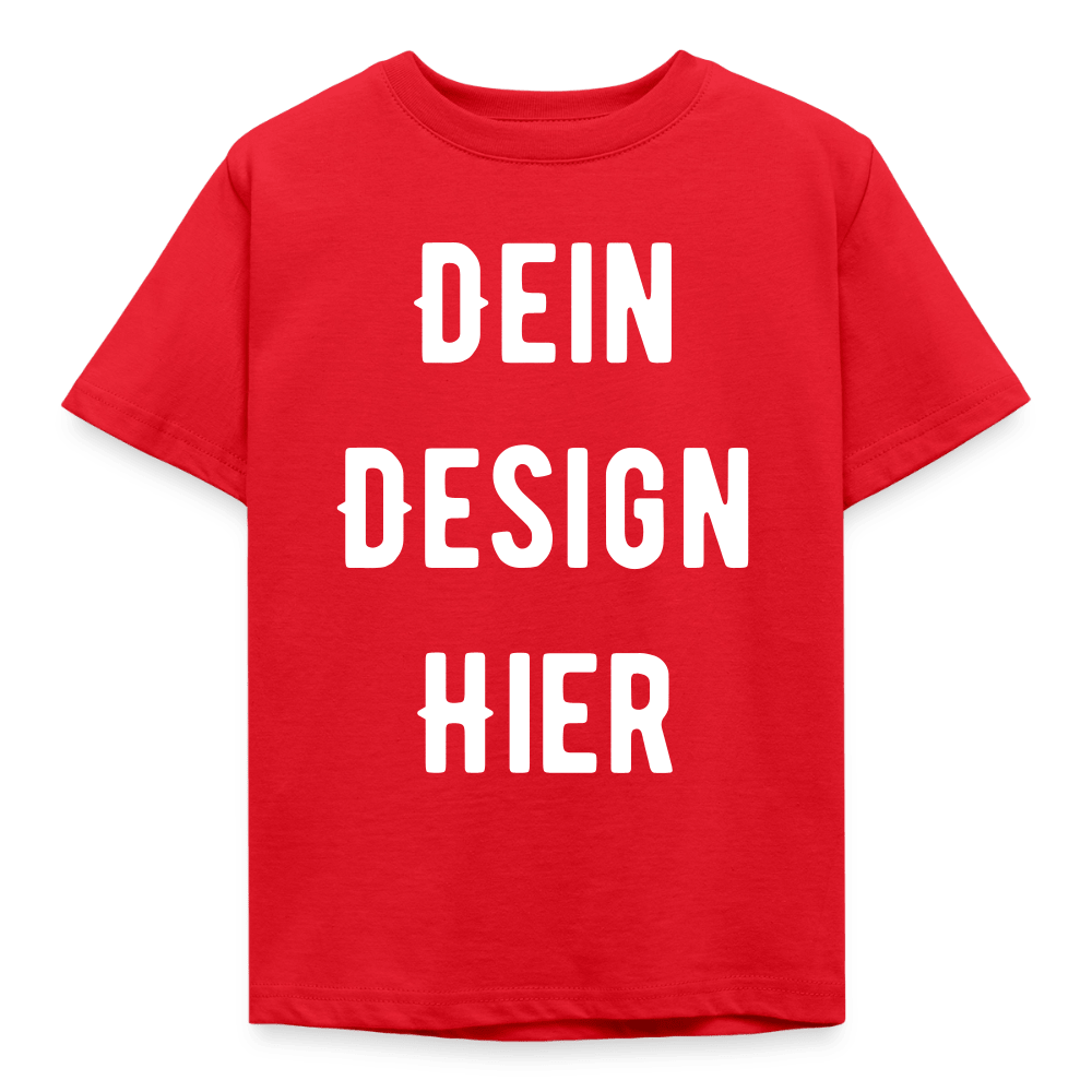 Kinder T-Shirt - Rot
