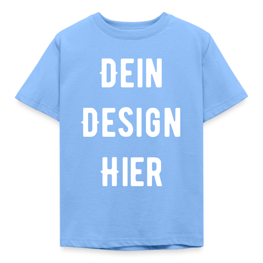 Kinder T-Shirt - Himmelblau