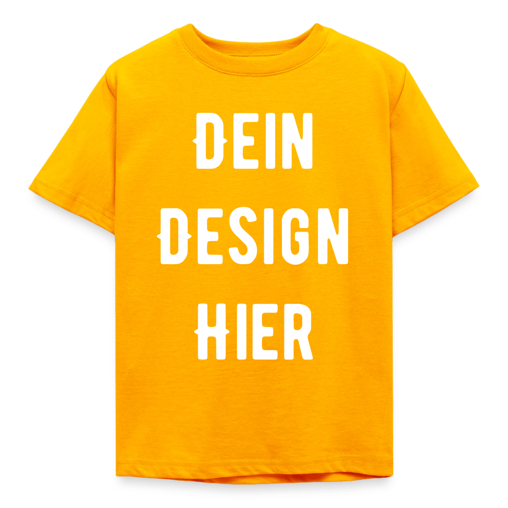 Kinder T-Shirt - Gold