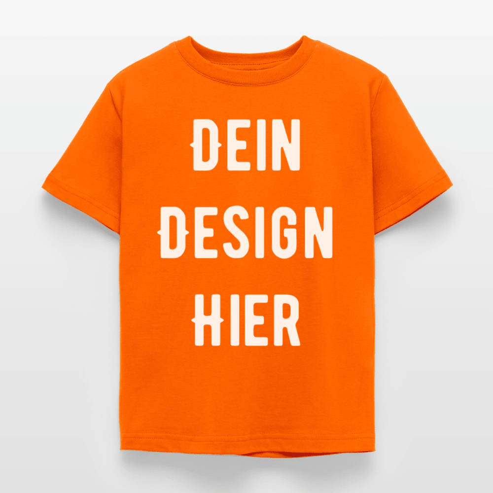 Kinder T-Shirt - Orange