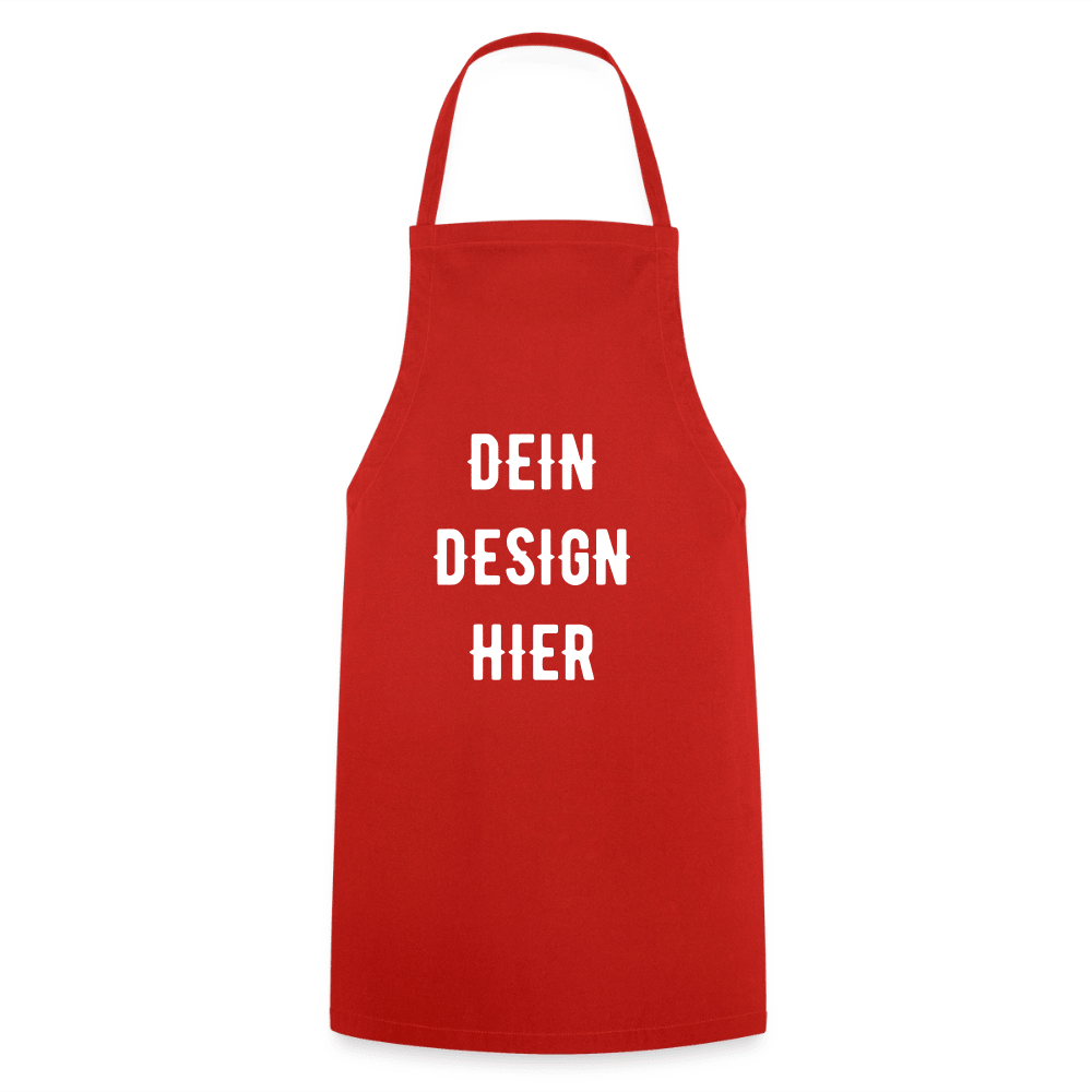 Kochschürze - Rot