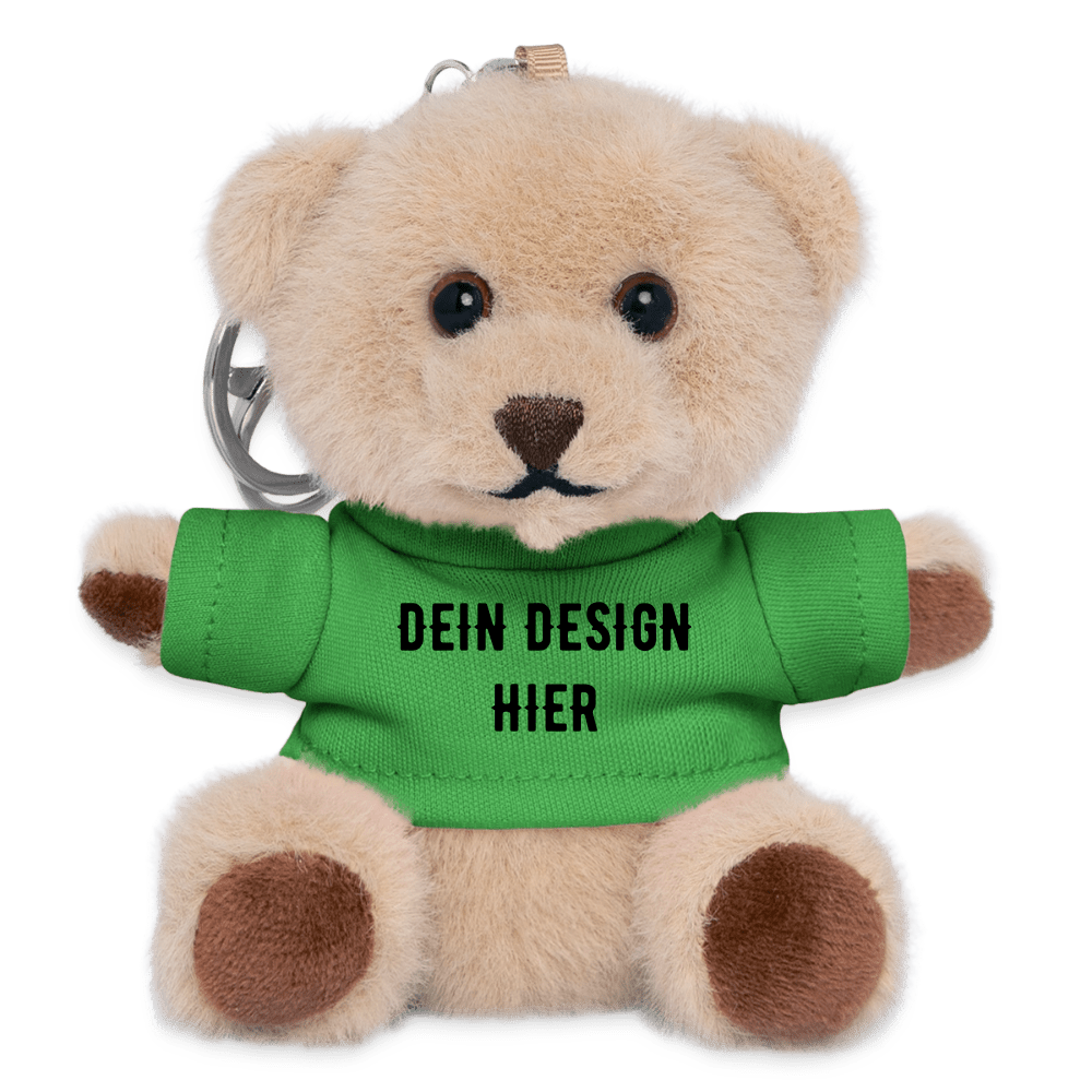 Kuscheltier Schlüsselanhänger - Grün