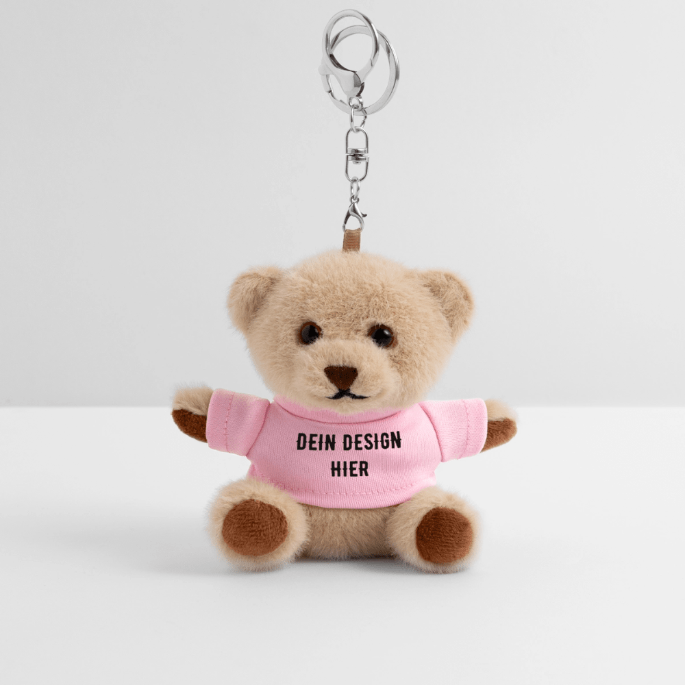 Kuscheltier Schlüsselanhänger - Rosa