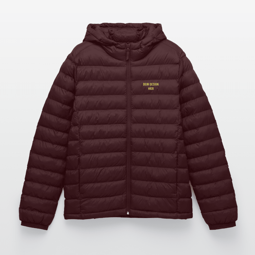 LIGHTWEIGHT Männer Pufferjacke von Stanley/Stella - Maroon