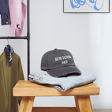 Low Profile Destroyed Cap - Dunkelgrau