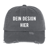 Low Profile Destroyed Cap - Dunkelgrau